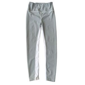 All Fenix Size Small Black White Striped leggings